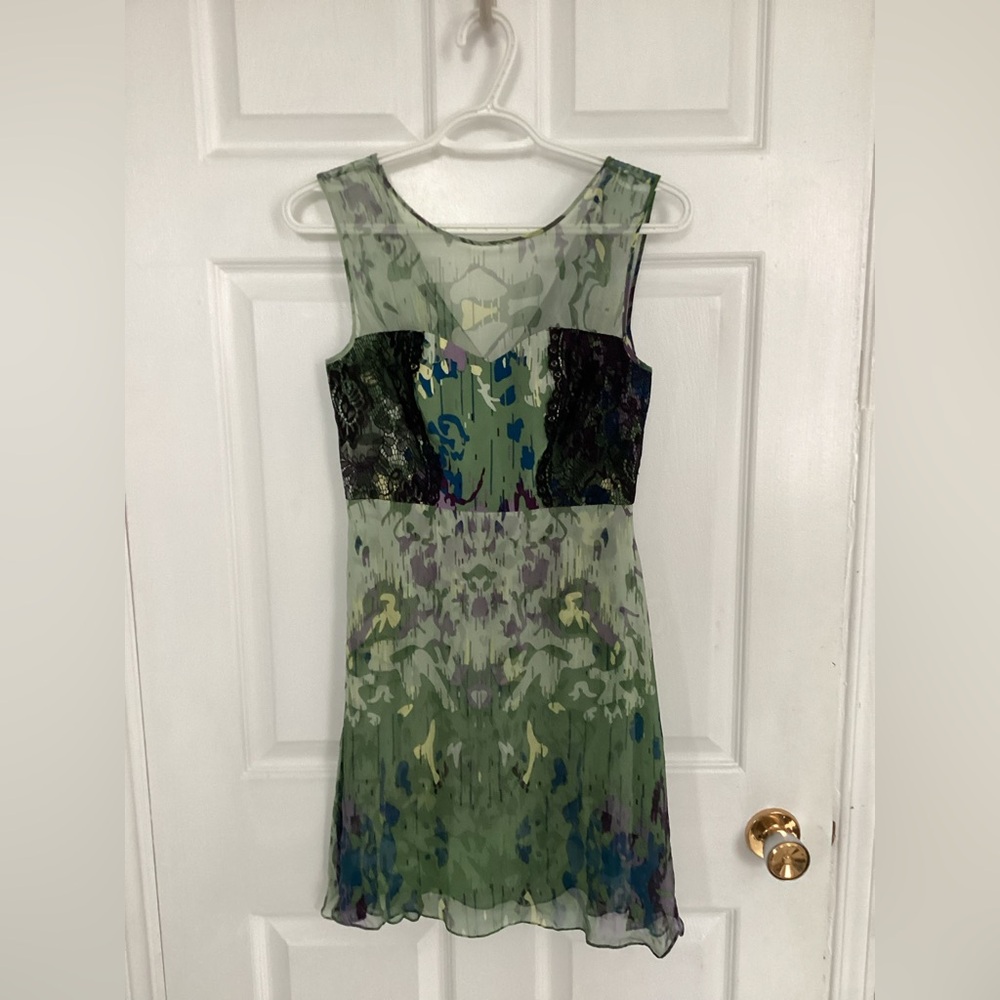 VESSEL by Timo layered silk dress (#7a34)